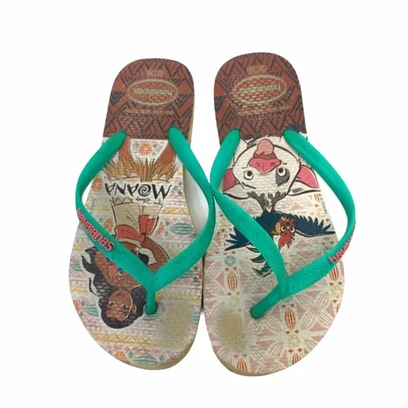 Havaianas Shoes Girls Havaianas Moana Disney Flipflops Sandals